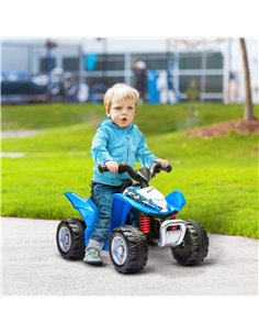 AIYAPLAY Honda Licensed Kids Electric Quad Bike 6V ATV Ride On for 1.5-3 Years Blue 370-224V70BU 2