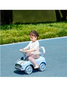 AIYAPLAY Foot To Floor Ride On Car Sliding Car w/ Air Horn, Anti-Over-Backwards, 18 to 36 Months - Light Blue 370-316V00LB 2