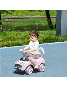 AIYAPLAY Foot To Floor Ride On Car Sliding Car w/ Air Horn, Anti-Over-Backwards, 18 to 36 Months - Pink 370-316V00PK 2