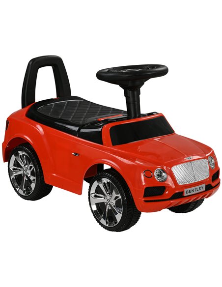 AIYAPLAY Bentley Bentayga Licensed Foot to Floor Ride on Car, Sliding Car Push Along Car w/ Under Seat Storage - Red 370-309V00R - pic 90551 | FastDaddyshop