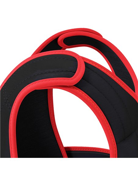 HOMCOM 20kg Metal Sand Weight Adjustable Unisex Trainer Vest Black/Red A93-042V02 - pic 90747 | FastDaddyshop