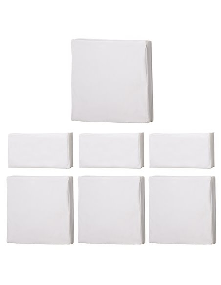 Outsunny Rattan Furniture Cushion Cover Replacement Set, 7 pcs 01-0379 - pic 90794 | FastDaddyshop