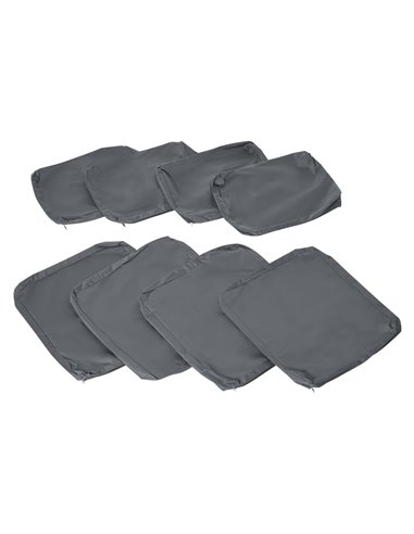 Outsunny Replacement Cushion Cover Garden Rattan Patio Furniture Seat Cover Polyester Outdoor- No Cushion Included 84B-523