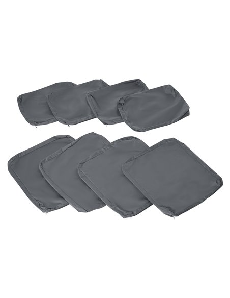 Outsunny Replacement Cushion Cover Garden Rattan Patio Furniture Seat Cover Polyester Outdoor- No Cushion Included 84B-523 - pic 90831 | FastDaddyshop
