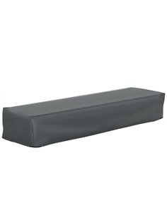 Outsunny Rattan Furniture Shield: Water-Resistant Oxford Cover for Lounge Sets, UV Protection, 200 x 73 x 35cm, Grey 84B-585