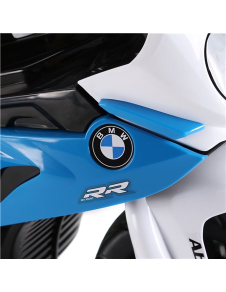 HOMCOM 6V BMW S1000RR Licensed Kids Electric Motorbike with Headlight, Music, Blue 370-064V70BU - pic 91791 | FastDaddyshop