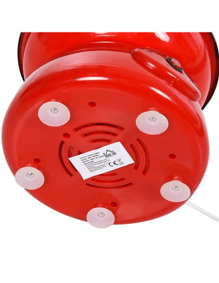 HOMCOM 450W Electric Candyfloss Machine Kit Non-Stick Plates Fairground Fun Children Adult Party Gift Home Sweet Metal Body w/ A - pic 91988 | FastDaddyshop