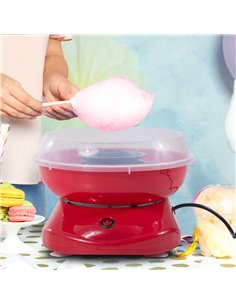 HOMCOM Sugar for Candy Floss Machine Electric Cotton Candy Maker Gadgetry 450W (Red) 800-017RD