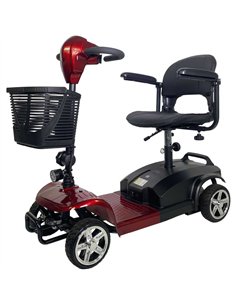 Zipper Pavement Legal 4 Wheel Electric Mobility Scooter with Seat 24V 180W - photo01