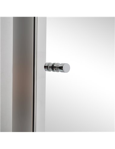 HOMCOM 60L X 40W X 13T cm Stainless Steel Wall Mirror Cabinet-Silver 834-060