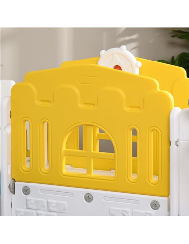 AIYAPLAY 7 in 1 Toddler Slide for 1-3 Years with Basketball Hoop, 331-054V00YL