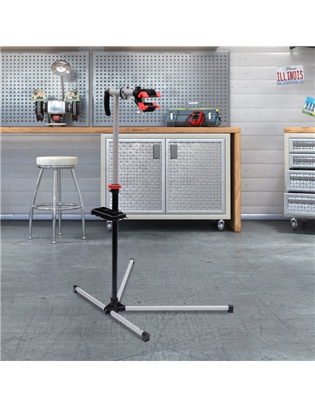 HOMCOM Professional Bike Cycle Bicycle Maintenance Repair Stand Workstand Display Rack Tool Adjustable New B4-0081 - pic 93333 | FastDaddyshop