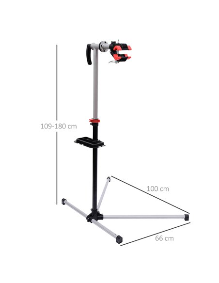 HOMCOM Professional Bike Cycle Bicycle Maintenance Repair Stand Workstand Display Rack Tool Adjustable New B4-0081 - pic 93334 | FastDaddyshop