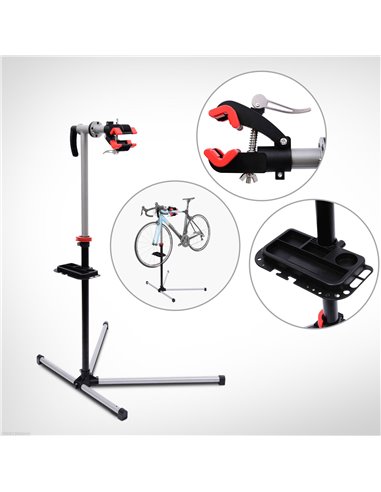 HOMCOM Professional Bike Cycle Bicycle Maintenance Repair Stand Workstand Display Rack Tool Adjustable New B4-0081