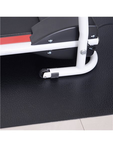 HOMCOM Equipment Mat for Gym Fitness, Thick Non-Slip Floor Protector for Treadmill, Exercise Bike A93-035V01 - pic 93465 | FastDaddyshop