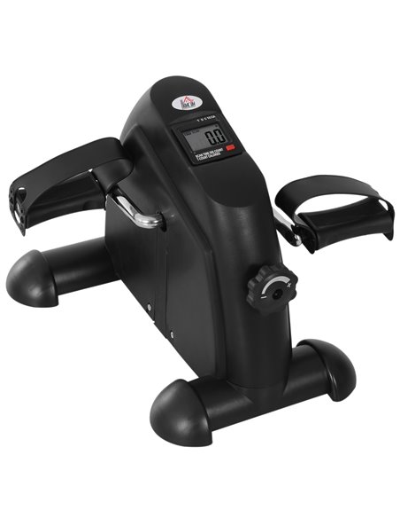 HOMCOM Mini Exercise Bike Fitness W/LCD Display, 9Wx 40Dx 31Hcm-Black A90-179BK - pic 93467 | FastDaddyshop
