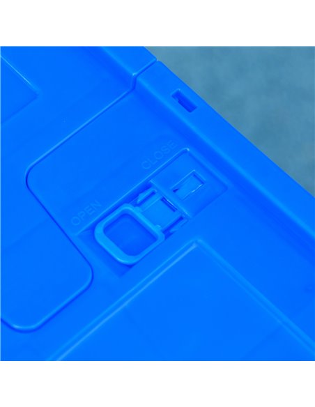 HOMCOM Steel Trailer for Bike, Bicycle Cargo Trailer with 65L Storage Box and Foldable Frame, Max Load 40KG, Blue B71-062V00BU - pic 93772 | FastDaddyshop
