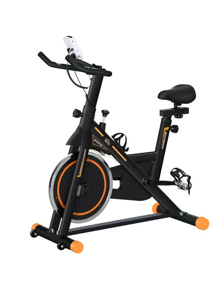 HOMCOM Exercise Bike, Indoor Cycling Bike for Home Use, Stationary Bike w/ LCD Display & Heart Rate Sensor, Fitness Bike for Hom - pic 93791 | FastDaddyshop