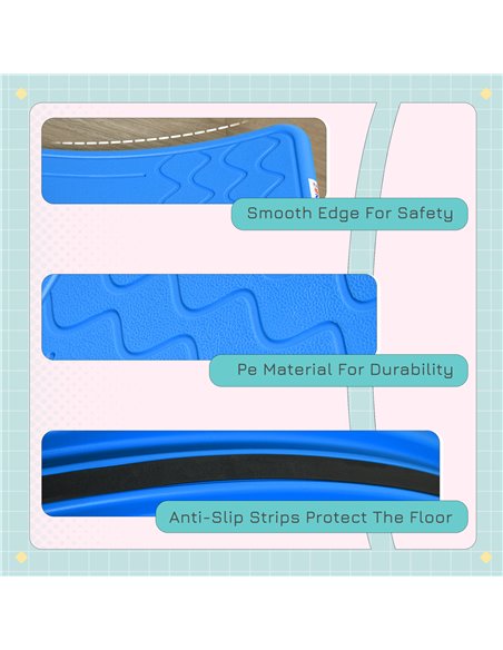 ZONEKIZ Balance Board, Kids Wobble board, for Ages 3-6 Years - Dark Blue 331-036V00DB - pic 94075 | FastDaddyshop
