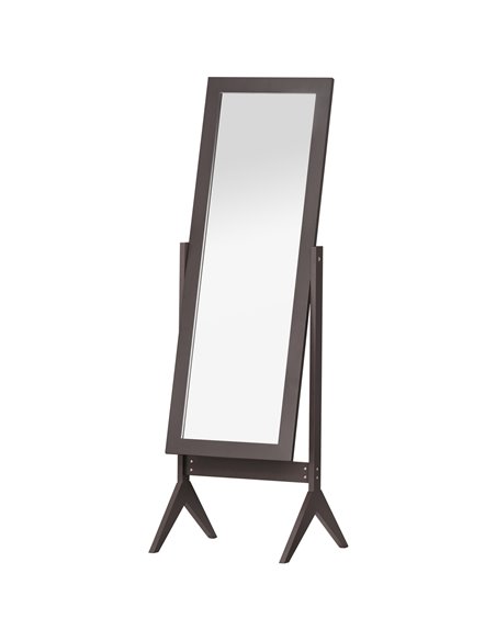 HOMCOM Dressing Mirror, Freestanding Bedroom Tall Mirror Adjustable Angle, 148x47cm, Brown 831-268CF - pic 94160 | FastDaddyshop