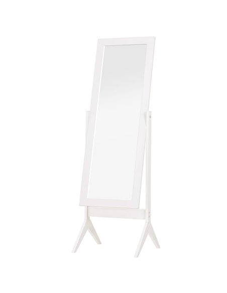 HOMCOM Tall Freestanding Dressing Mirror, Bedroom Full-Length Mirror with Adjustable Angle, 148x47cm, White 831-268WT - pic 94169 | FastDaddyshop