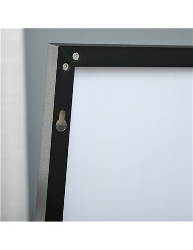 HOMCOM Free Standing Mirror w/ Anti-Slip Pads & Explosion-Proof Film for Bedroom & Dressing Room, 160 x 40cm, Black 831-387