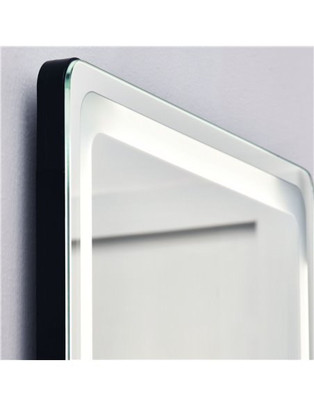 HOMCOM Freestanding Full-Length Mirror with LED Lights, Remote Control, Floor or Wall Mounted for Bedroom 831-583V70SR - pic 94248 | FastDaddyshop