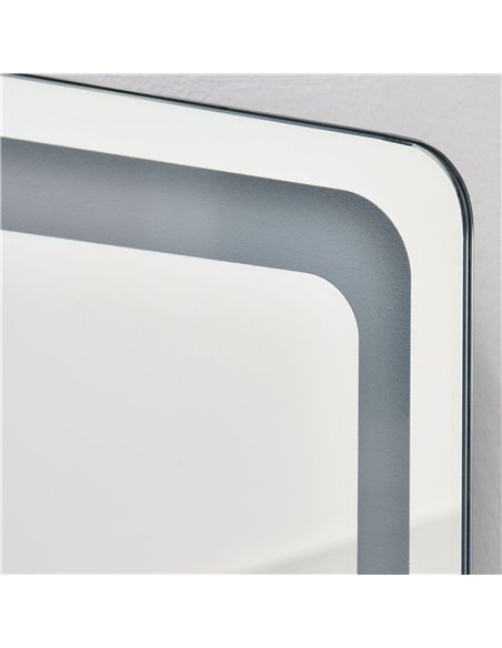 HOMCOM Freestanding Full-Length Mirror with LED Lights, Remote Control, Floor or Wall Mounted for Bedroom 831-583V70SR - pic 94249 | FastDaddyshop