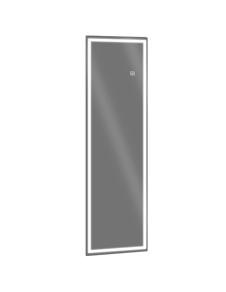 HOMCOM Full Length Mirror with Dimming, 3 Colour LED, Smart Touch, Memory Function, 120 x 40cm, Long Wall Mounted 830-807V70CR - pic 94304 | FastDaddyshop