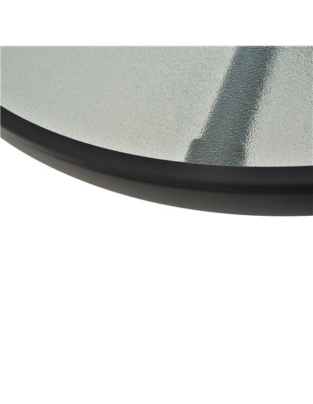 Outsunny Bistro Table Outdoor Round Dining Coffee Table Tempered Glass Top  Side Table Patio Garden - 80cm Diameter - pic 9435 | FastDaddyshop