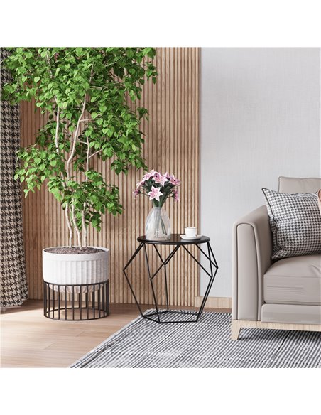 HOMCOM Coffee Table Side Table End Table Home Living Room Bed Room Furniture Modern Nordic Minimalist Style - pic 9468 | FastDaddyshop