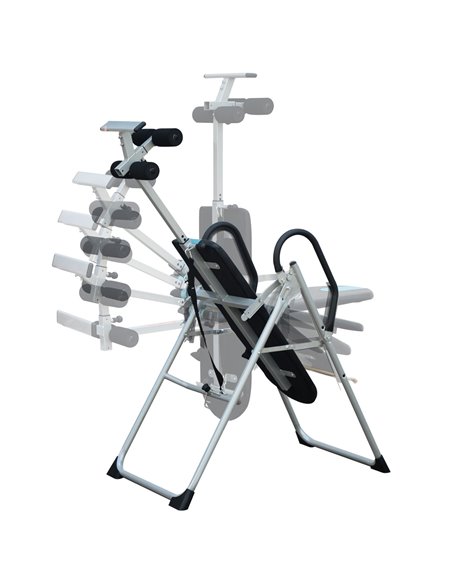 HOMCOM Foldable Gravity Inversion Table Back Therapy Home Fitness Bench Black A91-053 - pic 94739 | FastDaddyshop