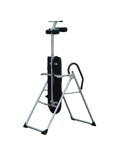 HOMCOM Foldable Gravity Inversion Table Back Therapy Home Fitness Bench Black A91-053 - pic 94741 | FastDaddyshop