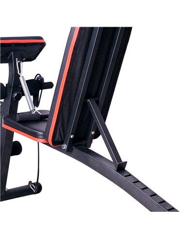 HOMCOM Foldable Adjustable Dumbbell Weight Lifting Sit Up Ab Bench Home Training Gym Incline Flat Multiuse Workout Exercise Fitn