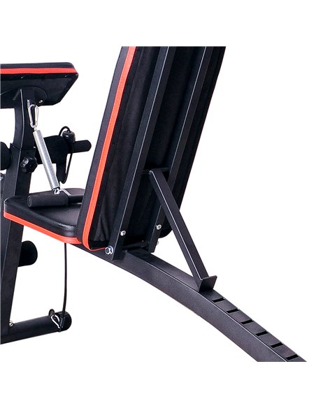 HOMCOM Foldable Adjustable Dumbbell Weight Lifting Sit Up Ab Bench Home Training Gym Incline Flat Multiuse Workout Exercise Fitn - pic 94752 | FastDaddyshop