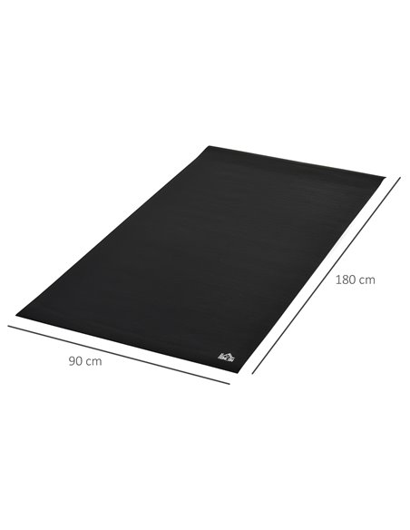 HOMCOM Exercise Mat: Non-Slip Floor Protector for Gym, Fitness, Workouts, 180 x 90cm A93-050 - pic 94918 | FastDaddyshop