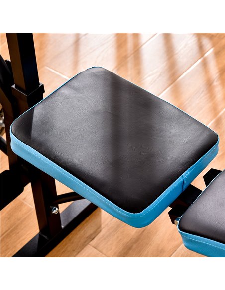 HOMCOM Adjustable Weight Bench with Leg Developer Barbell Rack for Lifting and Strength Training Multifunctional Workout Station - pic 94932 | FastDaddyshop