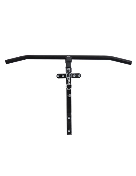 HOMCOM Punching Bag Hanger Wall Mount Bracket Kick Boxing MMA Training Frame Home Fitness Workout Pull Up Bar, Black A91-051V01B - pic 94958 | FastDaddyshop