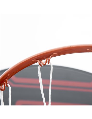 HOMCOM Adjustable Basketball Hoop Stand, with Wheels and Stable Base A61-027BK