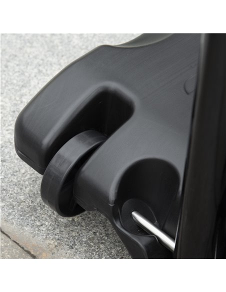 HOMCOM Adjustable Basketball Hoop Stand, with Wheels and Stable Base A61-027BK - pic 95158 | FastDaddyshop