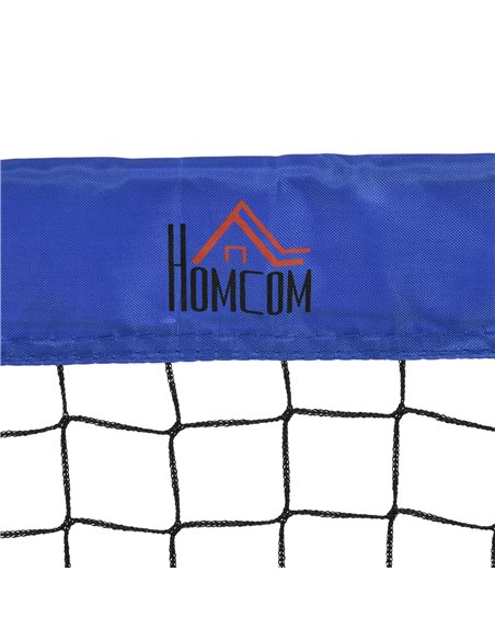 HOMCOM Set of 2 Football Goal Net 6 x 3 ft Foldable Outdoor Sport Training Teens Adults Soccer with Carrying Bag Blue A62-015V00 - pic 95193 | FastDaddyshop