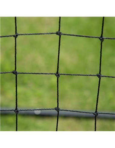 HOMCOM Rebounder Net Practise Kickback Goal for Teens Adults Softball Training Black A62-012BK
