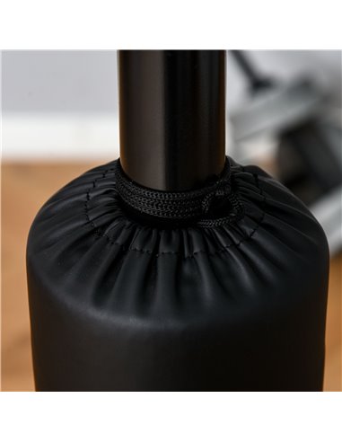 HOMCOM 3-in-1 Boxing Punching Bag Stand with 2 Speedballs, 360° Relax Bar, & PU-Wrapped Bag & Adjustable Height A91-120