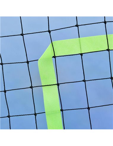HOMCOM Rebounder Net Playback Soccer Football Game Spot Target Ball Rebounders Training Equipment Play Teaching A90-053