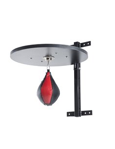 HOMCOM Speedball Platform with Punch Bag, Swivel Bracket for MMA Training & Workout, Includes Ball A90-022