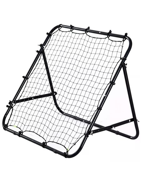 HOMCOM Adults Football Training Aid Multi-Sports Practice W/PE Mesh Metal Tube, 108W x 100D x 65Hcm-Black A62-011 - pic 95313 | FastDaddyshop