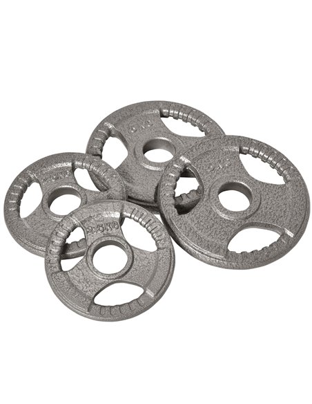 HOMCOM 4 PCS Olympic Weight Plates Grip Plate Sets for Strength and Crossfit and Weightlifting Training, Barbell Weight Set for  - pic 95465 | FastDaddyshop