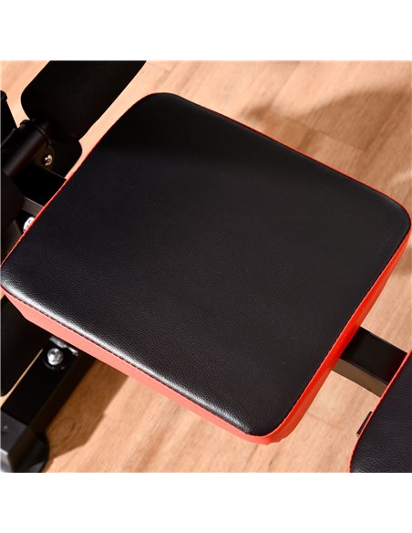 HOMCOM Adjustable Weight Bench with Leg Developer Barbell Rack for Weight Lifting and Strength Training Multifunctional Workout  - pic 95482 | FastDaddyshop