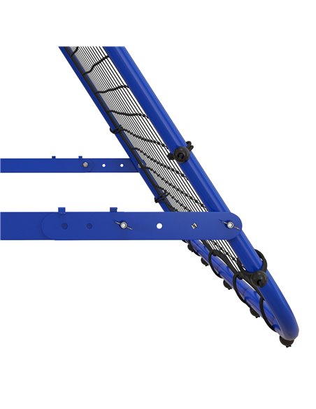 HOMCOM Adjustable Rebounder Net Kickback Target Goal for Teens Adults Training, Blue A62-011V00BU - pic 95552 | FastDaddyshop