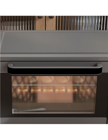 HOMCOM Mini Oven, 21L Countertop Electric Grill, Toaster Oven with Adjustable Temperature, Timer, Baking Tray and Wire Rack, 140